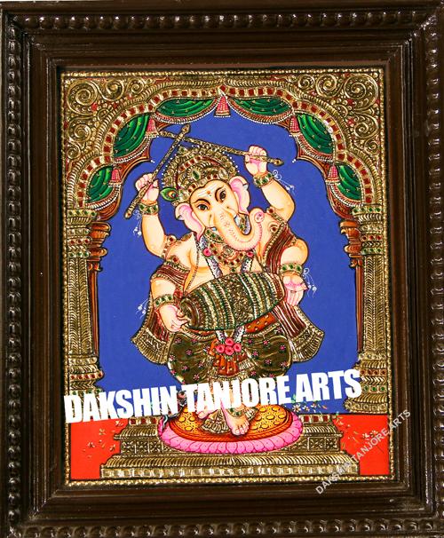 Dancing Ganesh with Tabala